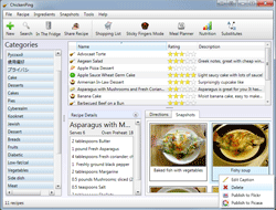 Take snapshots of recipes